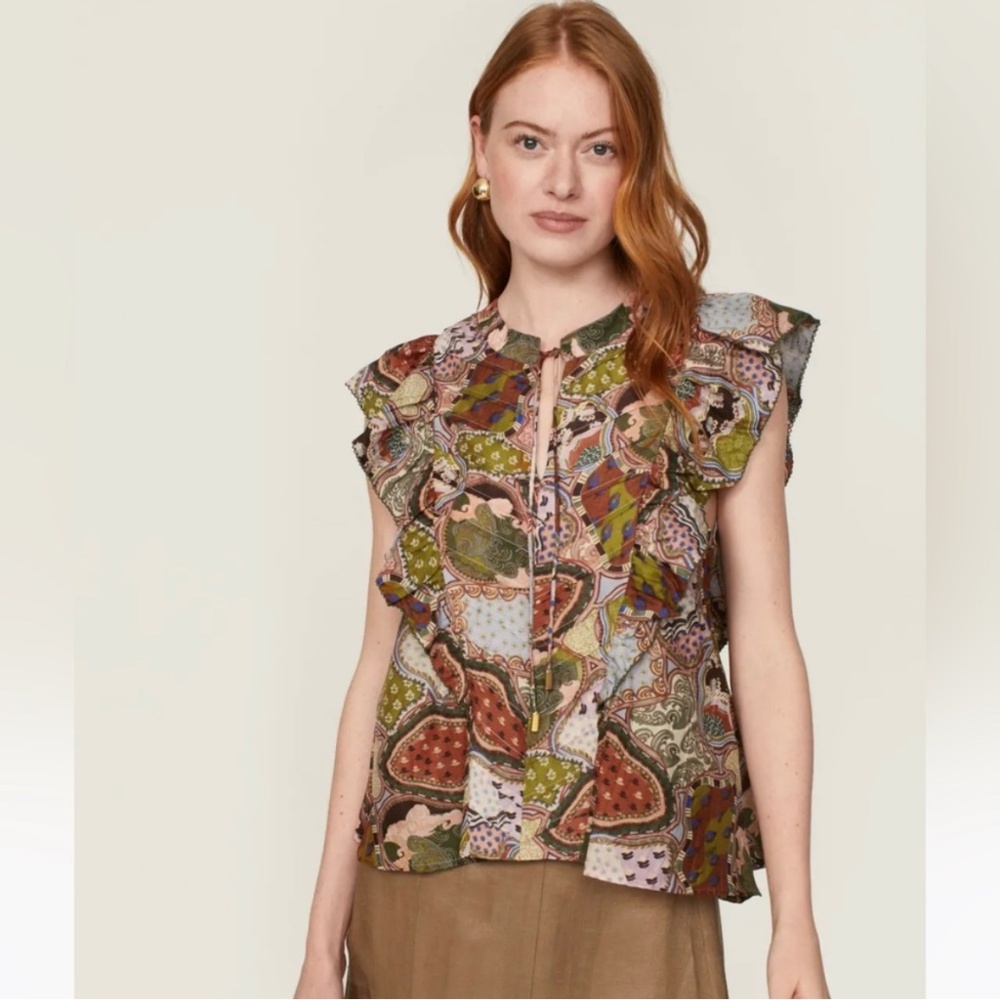 Chufy Dekker Shirt In Soumy Olive Size Small